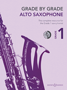 Grade by Grade #1 Alto Saxophone and Piano BK/CD cover